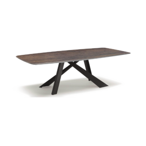 TAVOLO METAL - OVALIZZATO CERAMICA