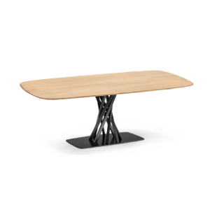 TAVOLO GEMINI -  OVALIZZATO LEGNO