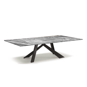 TAVOLO METAL - RETTANGOLARE CERAMICA