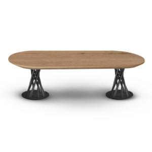 TAVOLO GEMINI - BISCOTTO LEGNO